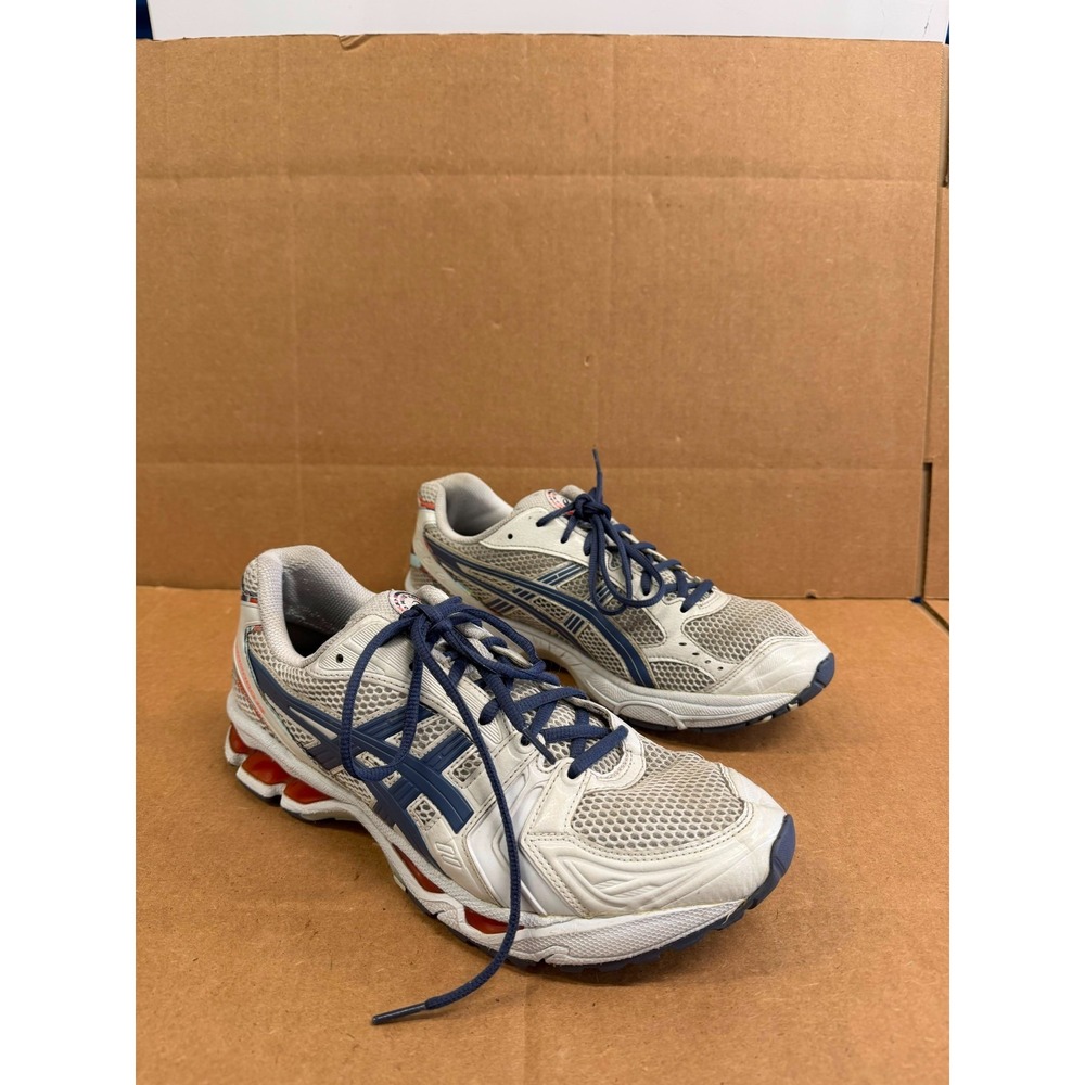 Asics Gel-Kayano 14 Glacier Grey Thunder Blue Sneakers 1201A395-960 Size 10 US